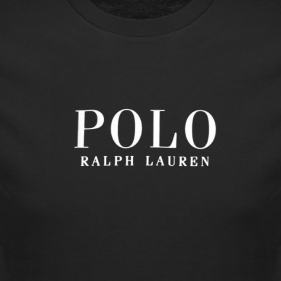 Ralph Lauren Logo Crew Neck T Shirt Black | Mainline